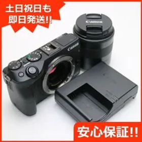 超美品 EOS M3 レンズキット ブラック 即日発送 ミラーレス一眼 Canon 本体 土日祝発送OK 09000