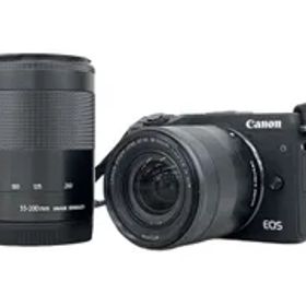 Canon キャノン EOS M3 PC2064 ミラーレス ダブルズームキット ブラック カメラ 訳あり K10707502