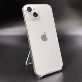 【最速発送】 iPhone 14 Plus 128GB スターライト au SIMフリー【難有】 91%