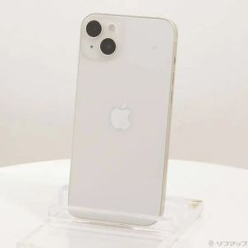 〔中古品〕 iPhone14 Plus 128GB スターライト MQ4D3J／A SIMフリー【352】