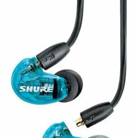 【送料込】SHURE SE215DYBL+UNI-A / AONIC 215 有線タイプ 高遮音性イヤホン/トランスルーセントブルー イヤフォン マイク・リモコン付