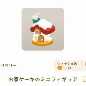 お家ケーキのミニフィギュア | リヴリーアイランドのアイテム、RMTの販売・買取一覧