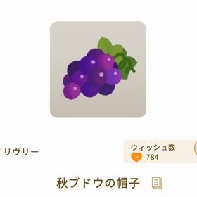 秋ブドウの帽子 ×3 | リヴリーアイランドのアイテム、RMTの販売・買取一覧