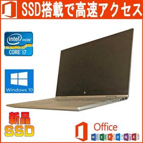 中古パソコン HP ENVY x360 15-CN000TU Office 2019 Core i5 8250U 1.6GHz 8GB 1TB HDD+256GB SSD 15.6型タッチ対応 Webカメラ