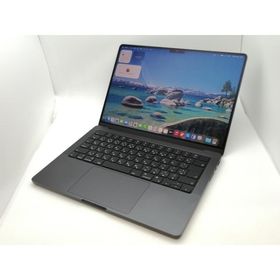 【中古】Apple MacBook Pro 14インチ M4(CPU:10C/GPU:10C) 16GB/512GB スペースブラック MW2U3J/A(14インチ,M4,2024)【三宮センター】保証期間１ヶ月【ランクA】