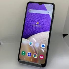 ★【中古品】au Galaxy A32 5G SCG08 オーサムブラック SIMロック解除済