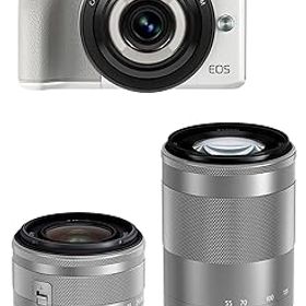 【中古】Canon ミラーレス一眼カメラ EOS M3(ホワイト)・クリエイティブマクロ トリプルレンズキット EOSM3WH-CMTLK
