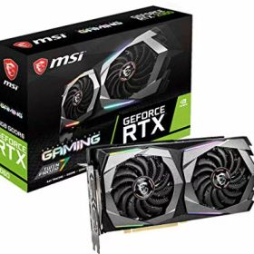 【中古】【未使用・未開封品】MSI Gaming GeForce RTX 2060 6GB GDRR6 192-bit HDMI/DP レイトレーシング チューニング アーキテクチャ VR レディグラフィックスカード (RTX 2