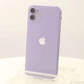 〔中古品〕 iPhone11 64GB パープル MWLX2J／A SIMフリー【198】