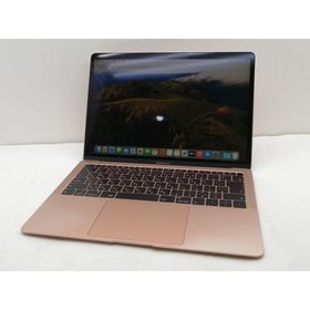 【中古】Apple MacBook Air 13インチ CTO (Late 2018) ゴールド Core i5(1.6G)/8G/256G(SSD)/UHDG 617【仙台イービーンズ】保証期間１ヶ月【ランクC】