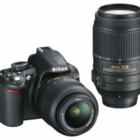 【中古】【非常に良い】Nikon デジタル一眼レフカメラ D3100 ダブルズームキット D3100WZ