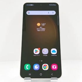 Galaxy S23 SCG19 au クリーム 送料無料 本体 c11486