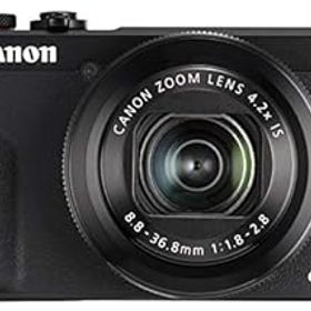 【中古】［非常に良い］Canon コンパクトデジタルカメラ PowerShot G7 X Mark III ブラック 1.0型センサー/F1.8レンズ/光学4.2倍ズーム PSG7XMARKIIIBK