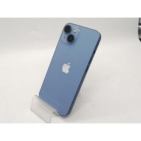 【中古】Apple au 【SIMフリー】 iPhone 14 512GB ブルー MPXM3J/A【大須アメ横】保証期間１ヶ月【ランクA】