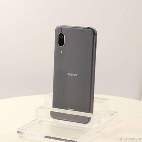 〔中古〕SHARP(シャープ) AQUOS sense3 basic 32GB ブラック SHV48 auロック解除SIMフリー〔262-ud〕