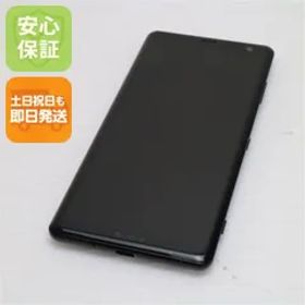 美品 SO-01L Xperia XZ3 ブラック スマホ 本体 白ロム 土日祝発送OK 06000