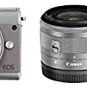 【中古】【非常に良い】Canon ミラーレス一眼カメラ EOS M100 ダブルレンズキット (グレー) EOSM100GY-WLK