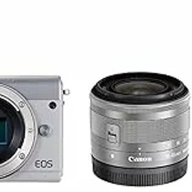 【中古】［非常に良い］Canon ミラーレス一眼カメラ EOS M100 ダブルズームキット ホワイト EOSM100WH-WZK