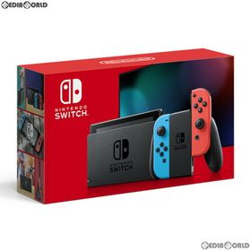 ニンテンドースイッチ(Nintendo Switch)の(本体)Nintendo Switch(ニンテンドースイッチ) Joy-Con(L) ネオンブルー/(R) ネオンレッド(HAD-S-KABAA) 任天堂(家庭用ゲーム機本体)