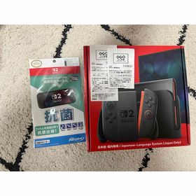 ニンテンドースイッチ(Nintendo Switch)の新品未使用 Nintendo Switch 2 保護フィルム 2セット(家庭用ゲーム機本体)