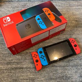 ニンテンドースイッチ(Nintendo Switch)のNintendo Switch JOY-CON(L) ネオンブルー/(R) ネオ(家庭用ゲーム機本体)