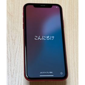 iphone Xr 64GB レッド SIMフリー 機種番号 MT062J/A(スマートフォン本体)