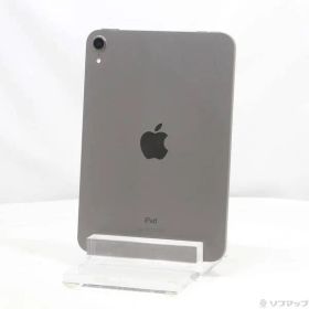 〔中古品〕 iPad mini 第6世代 64GB スペースグレイ MK7M3J／A Wi-Fi【352】