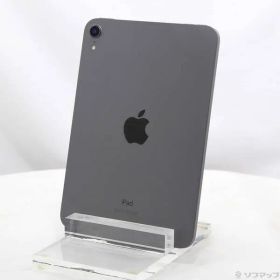 〔中古品〕 iPad mini 第6世代 64GB スペースグレイ MK7M3J／A Wi-Fi【377】