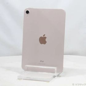 〔中古品〕 iPad mini 第6世代 64GB ピンク MLWL3J／A Wi-Fi【352】