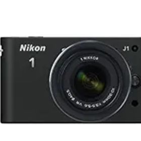 【中古-非常に良い】 Nikon ニコン ミラーレス一眼カメラ Nikon ニコン 1 (ワン) J1 (ジェイワン) 標準ズームレンズキット ブラックN1 J1HLK BK