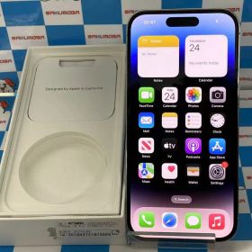 【中古】iPhone14 Pro 256GB シルバー MQ0Y3J/A SoftBank版SIMフリー 訳