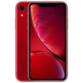 iPhone XR 128GB (SIMフリー/プロダクトレッド) [MT0N2J/A] 携帯電話