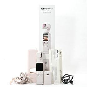 ＜良品＞ DJI Pocket 2 限定コンボ サンセットホワイト｜動作良好♪(ビデオカメラ)