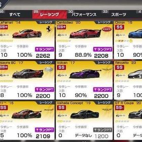 完凸16台レガシー2台 | レーシングマスター(レーマス)のアカウントデータ、RMTの販売・買取一覧