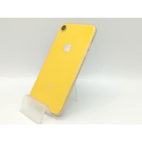 【中古】Apple au 【SIMロック解除済み】 iPhone XR 64GB イエロー MT082J/A【福岡天神】保証期間１ヶ月【ランクC】