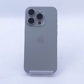 iPhone 15 Pro 128GB ナチュラルチタニウム MTU93J/A バッテリー88%