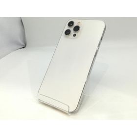 【中古】Apple SoftBank 【SIMロック解除済み】 iPhone 12 Pro Max 256GB シルバー MGD03J/A【浜松駅前】保証期間１ヶ月【ランクC】