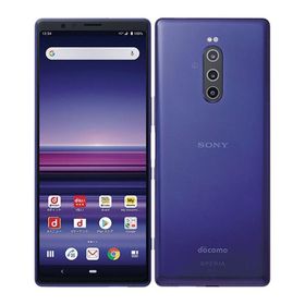 Xperia 1 SO-03L[64GB] docomo パープル【安心保証】
