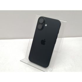 【中古】Apple 国内版 【SIMフリー】 iPhone 16 128GB ブラック MYDQ3J/A【仙台イービーンズ】保証期間１ヶ月【ランクB】