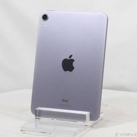 〔中古〕Apple(アップル) iPad mini 第6世代 64GB パープル MK7R3J／A Wi-Fi〔262-ud〕