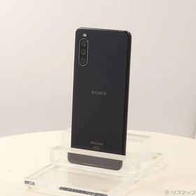 〔中古〕SONY(ソニー) Xperia 10 III 128GB ブラック SO-52B docomoロック解除SIMフリー〔297-ud〕