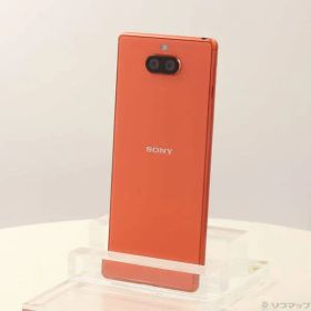 〔中古品〕 Xperia 8 64GB オレンジ SOV42 auロック解除SIMフリー【297】