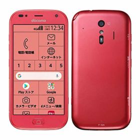 【中古】【安心保証】 らくらくスマートフォン F-42A[32GB] docomo ピンク