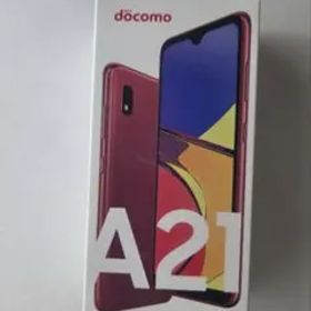【新品未使用】Docomo Galaxy A21 アンドロイド11対応