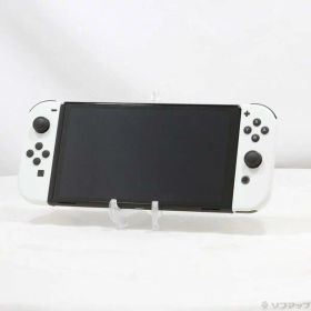 【中古】Nintendo(任天堂) Nintendo Switch 有機ELモデル Joy-Con(L)／(R) ホワイト 【198-ud】