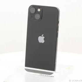 〔中古品〕 iPhone13 128GB ミッドナイト MLNC3J／A SIMフリー【262】