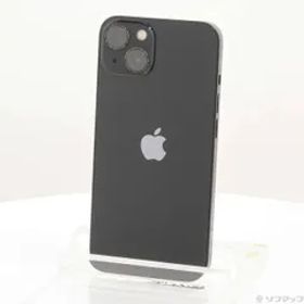 〔中古品〕 iPhone13 128GB ミッドナイト MLNC3J／A SIMフリー【258】