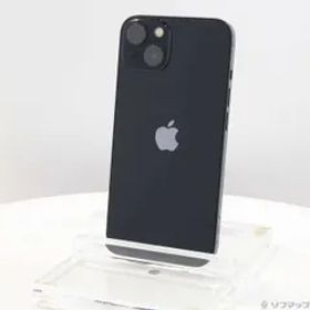 〔中古品〕 iPhone13 128GB ミッドナイト MLNC3J／A SIMフリー【297】