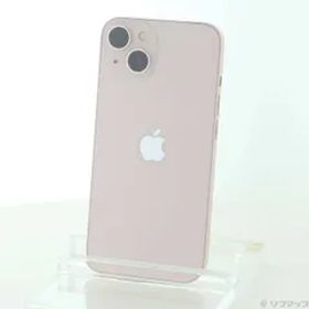 〔中古品〕 iPhone13 128GB ピンク MLNE3J／A SIMフリー【368】