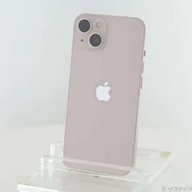 〔中古品〕 iPhone13 128GB ピンク MLNE3J／A SIMフリー【349】